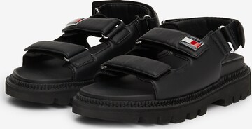 Tommy Jeans - Sandalias en negro