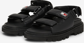 Tommy Jeans Sandal i svart