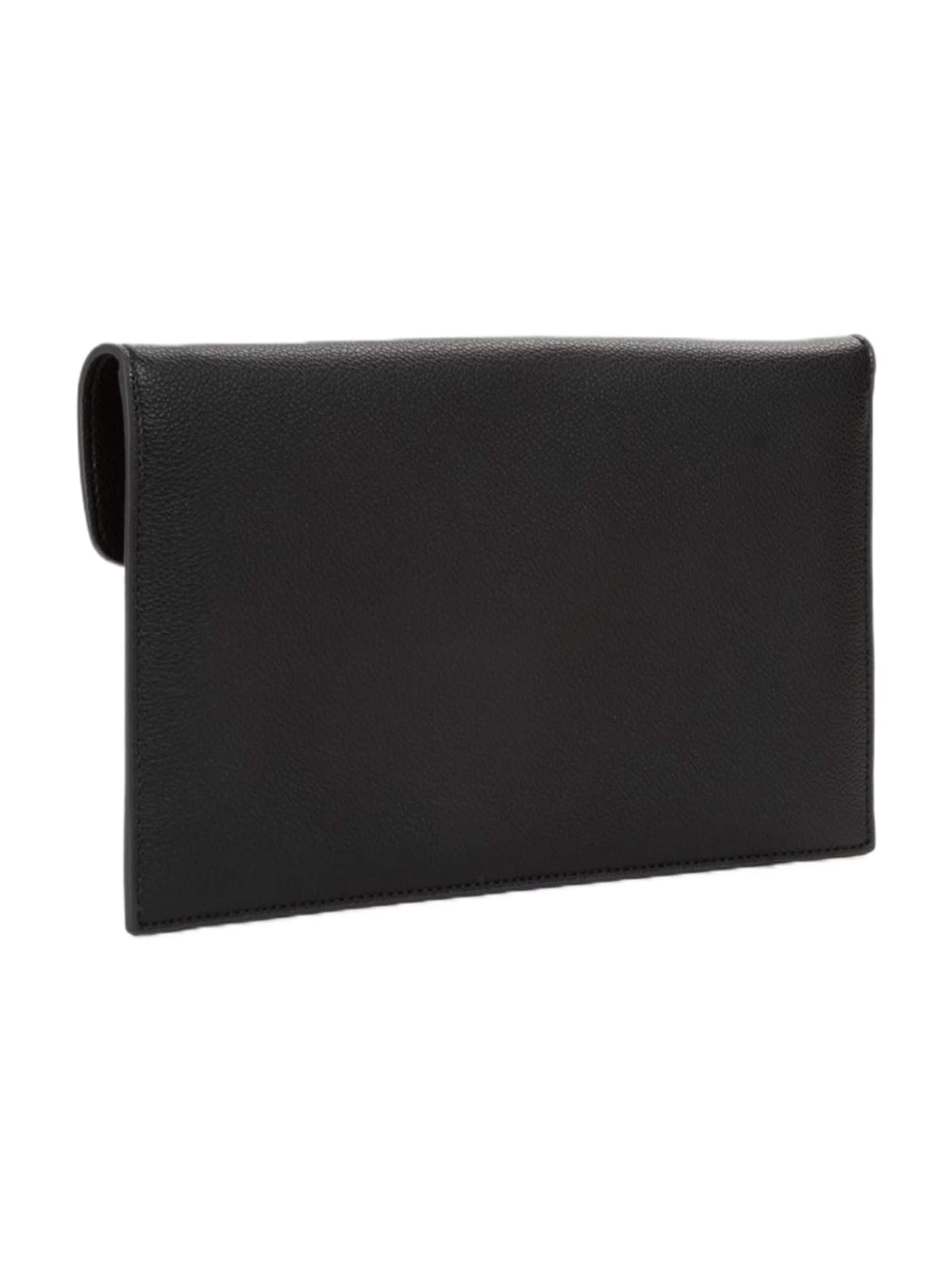 VALENTINO - Bolso de noche 'Valentino Pochette Luxe Noir Femme Nero' en negro