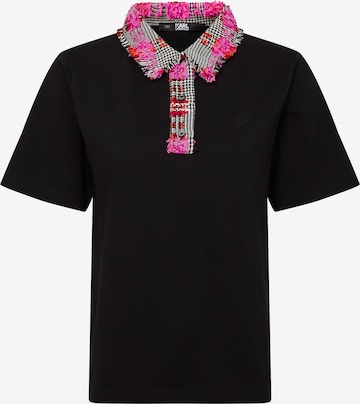 Karl Lagerfeld T-Shirt in Schwarz: predná strana