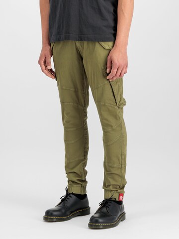 ALPHA INDUSTRIES Regular Cargo Pants 'Combat LW' in Green