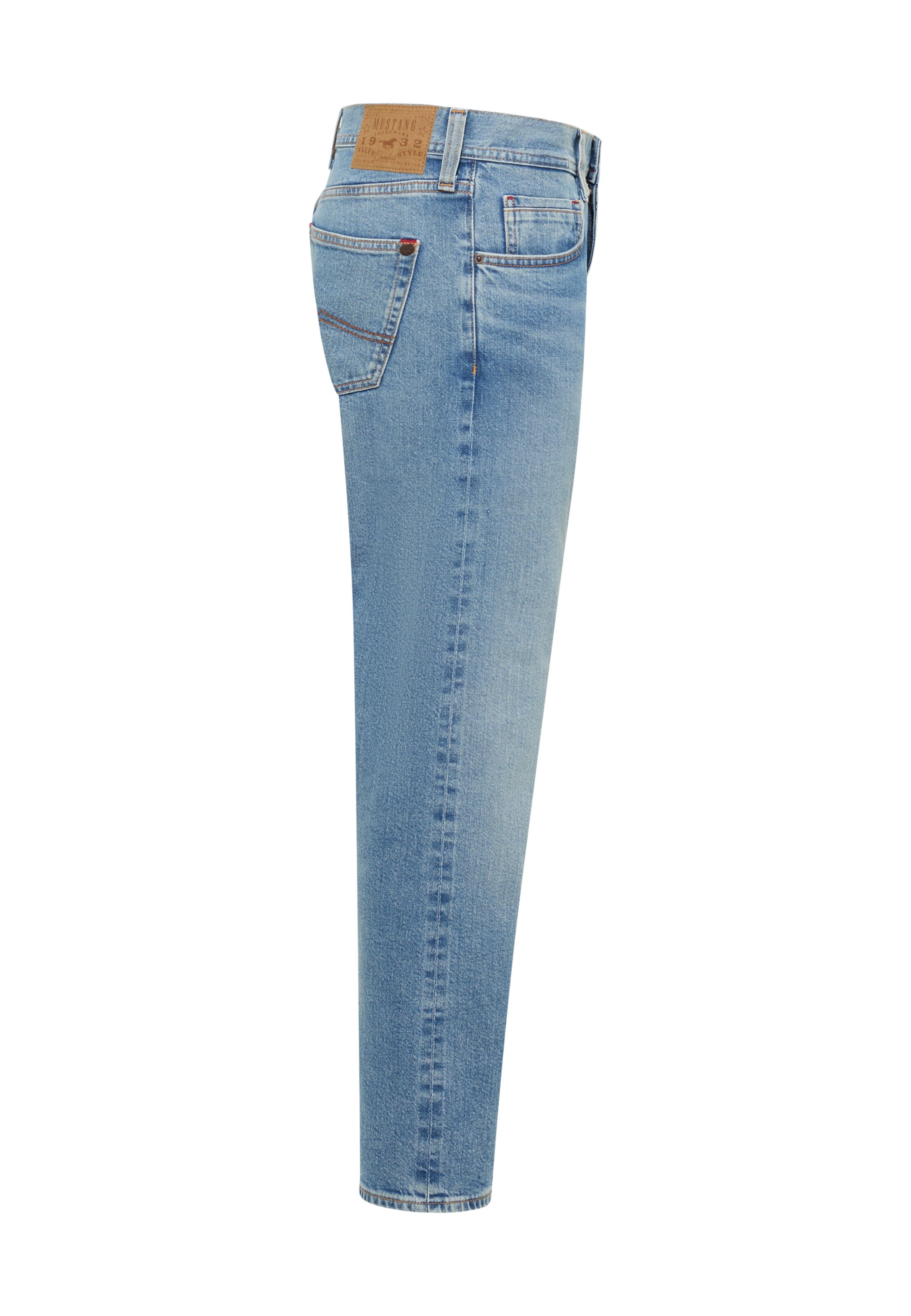 MUSTANG Loosefit Jeans 'Style Denver' in Blau