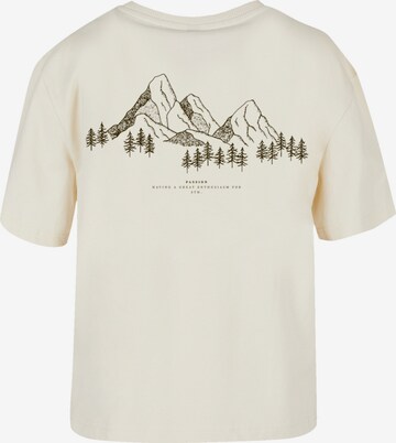 F4NT4STIC T-Shirt 'Mountain' in Beige