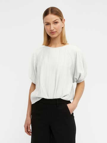 Camicia da donna 'JAVA' di OBJECT in bianco: frontale