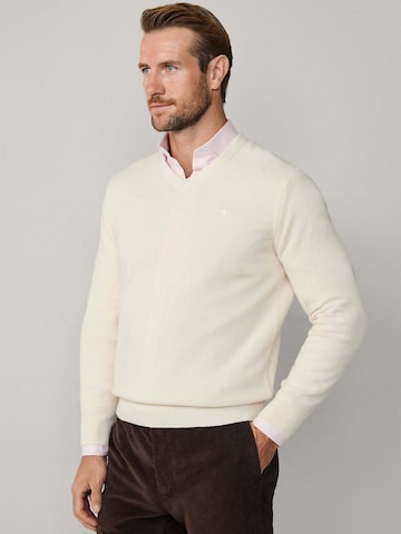 Hackett London Pullover in Weiß