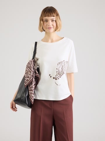 s.Oliver BLACK LABEL T-shirt i vit: framsida