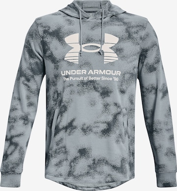 UNDER ARMOUR Athletic Sweatshirt 'Rival' in Blue: front