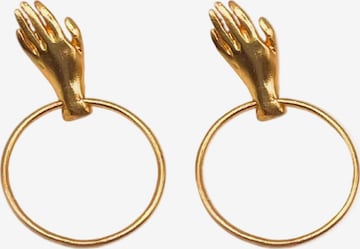 Les Reines Korvakoru 'Golden Touch' värissä kulta: etupuoli