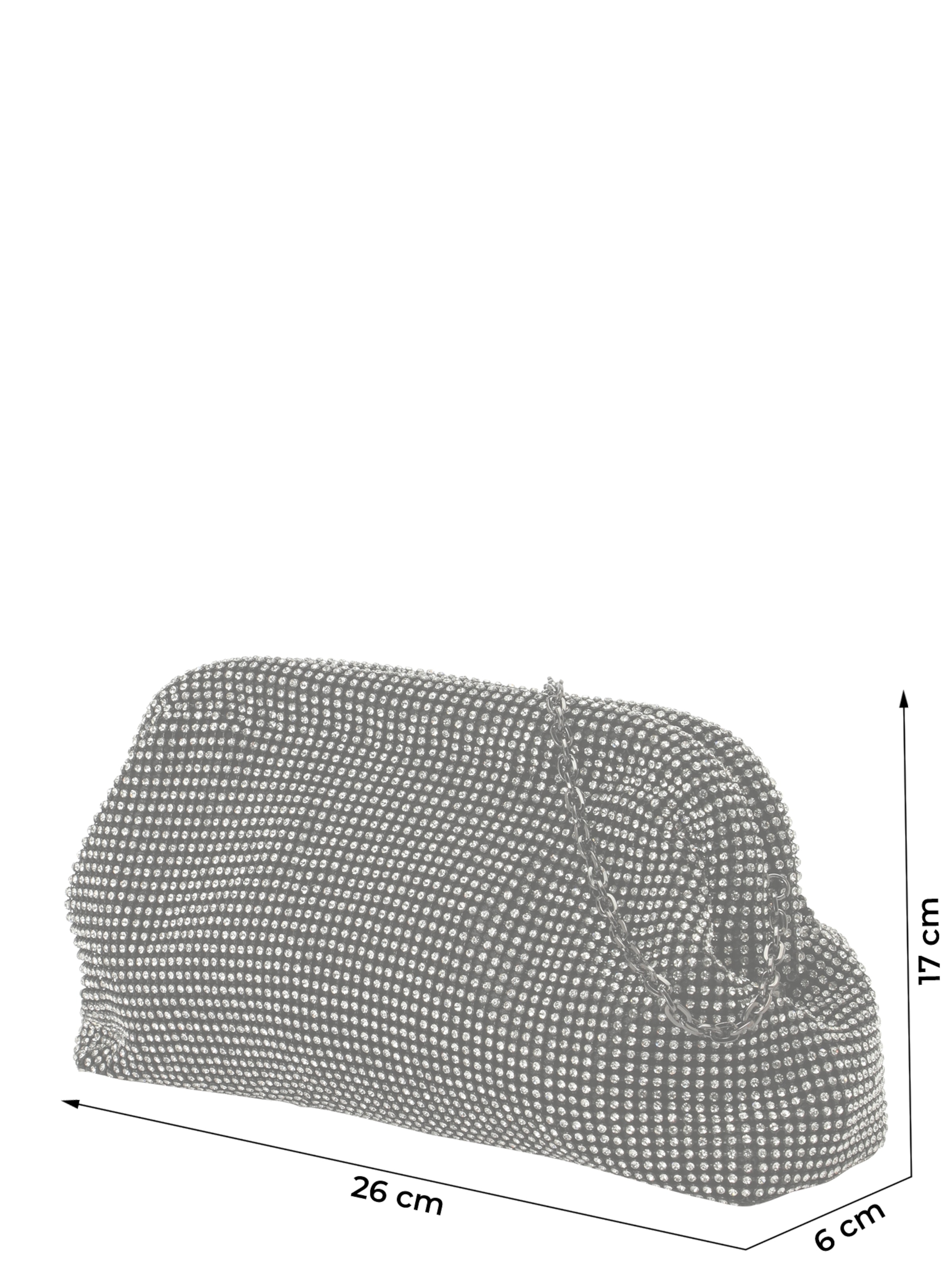 mascara Clutch in Schwarz