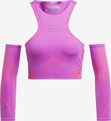 ADIDAS BY STELLA MCCARTNEY Sporttop 'Truepace' in Lila: voorkant