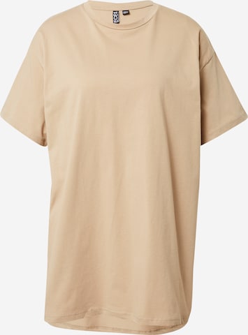 PIECES Shirt 'Rina' in Brown: front