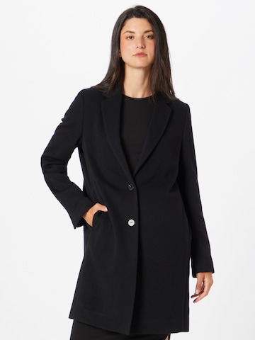 Manteau mi-saison Calvin Klein en noir : devant