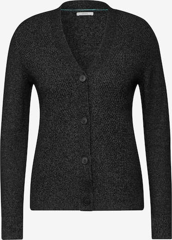 CECIL Strickjacke in Schwarz: Vorderseite