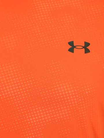 UNDER ARMOUR Performance Shirt 'Rush Emboss' in Orange