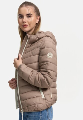 MARIKOO - Chaqueta de entretiempo 'Pack Mich Ein' en beige