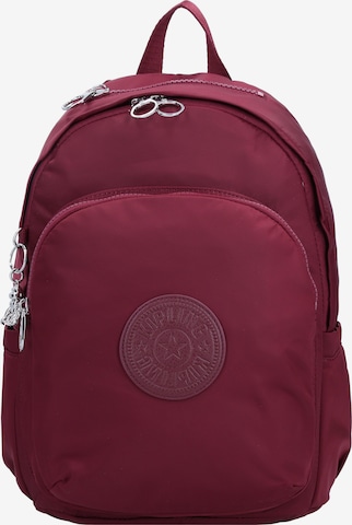 KIPLING - Mochila 'Delia' en rojo: frente