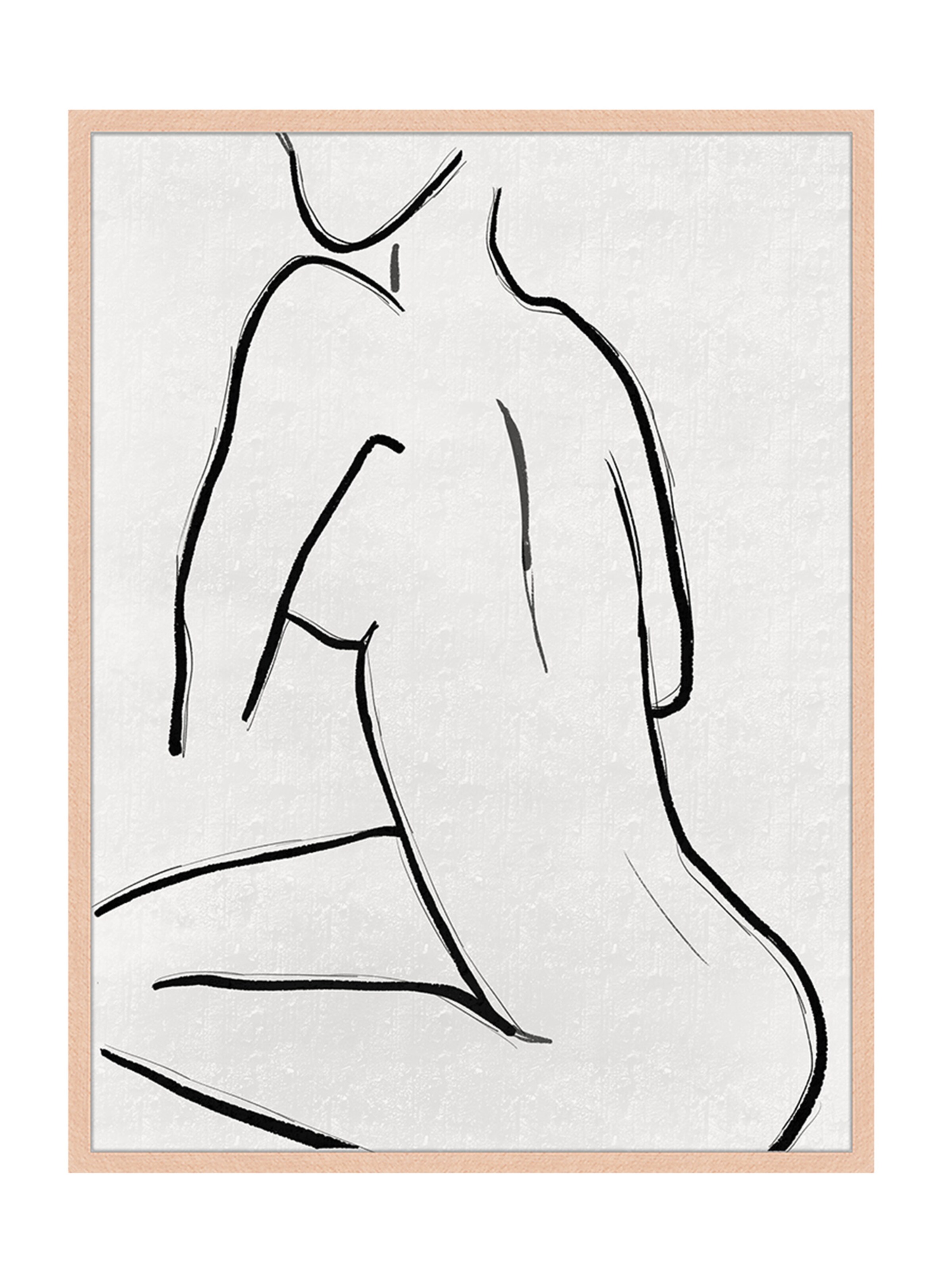 Liv Corday Image 'Female Nude' in Brown: front