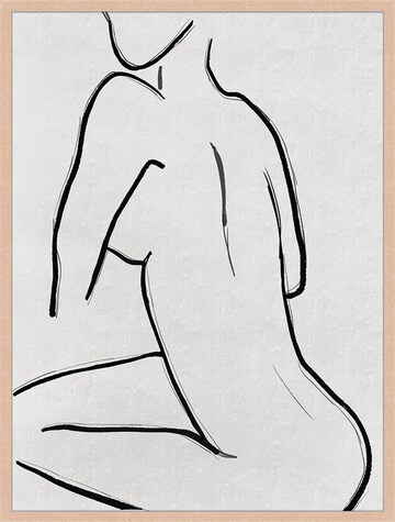 Liv Corday Image 'Female Nude' in Brown: front