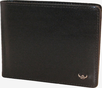 GOLDEN HEAD Wallet 'Colorado' in Black: front