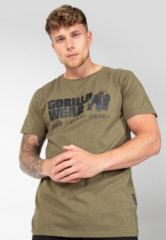 T-Shirt fonctionnel Gorilla Wear en vert