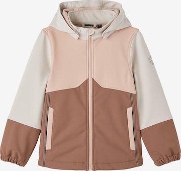 NAME IT - Chaqueta funcional 'Alfa' en rosa: frente