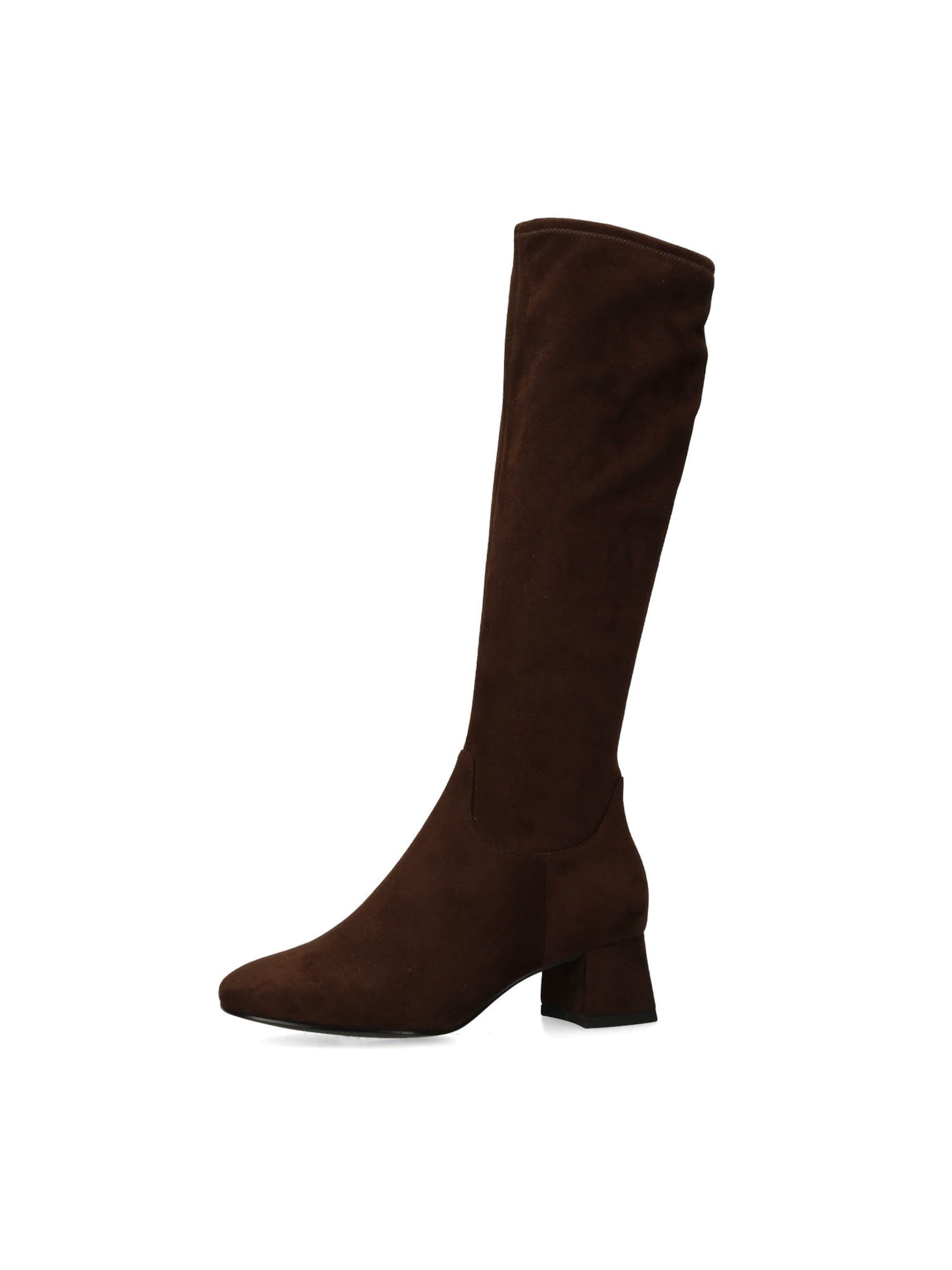 MANFIELD Bottes en 36 en marron, Vue avec produit