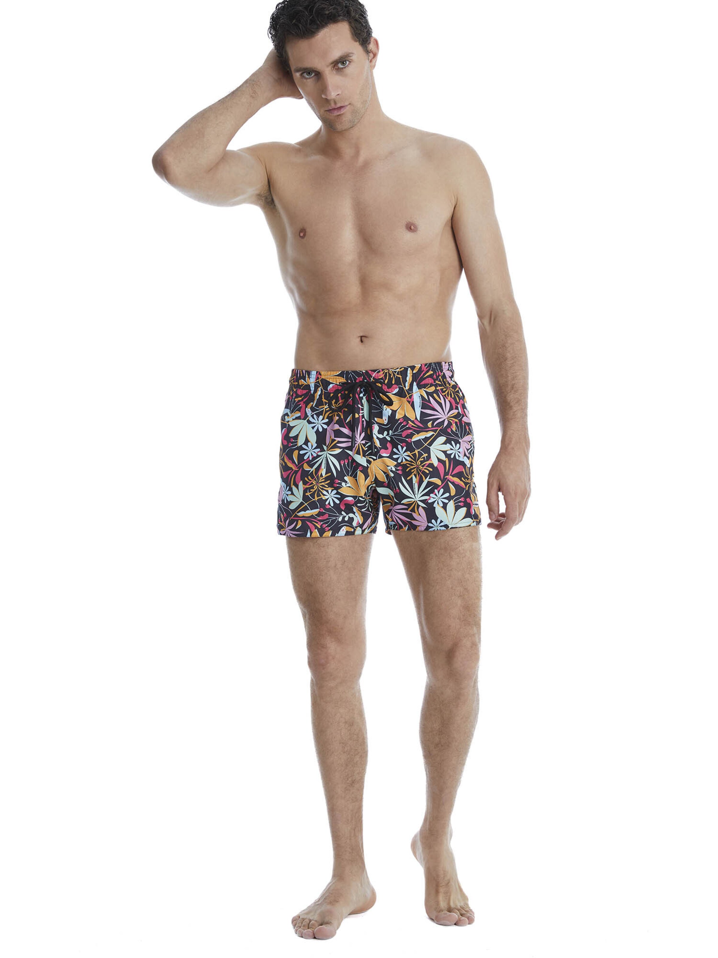 Blackspade Badeshorts ' Short Pattern ' in Mischfarben: Vorderseite