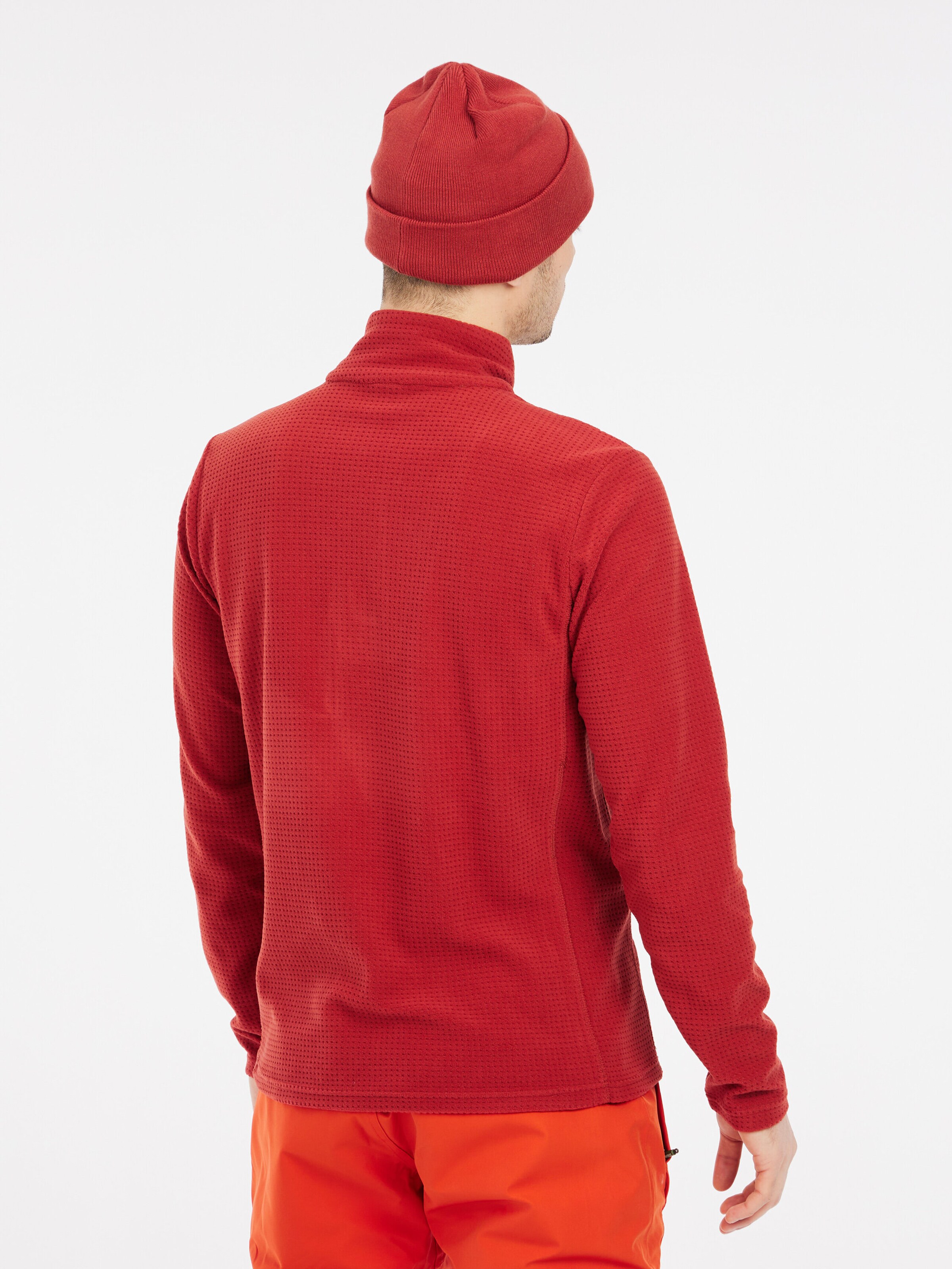 PROTEST Athletic Sweatshirt 'PRTCARE' in Red