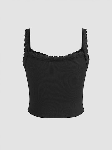 Hiccup Top in Schwarz