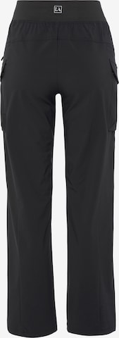 Regular Pantalon outdoor LASCANA ACTIVE en noir