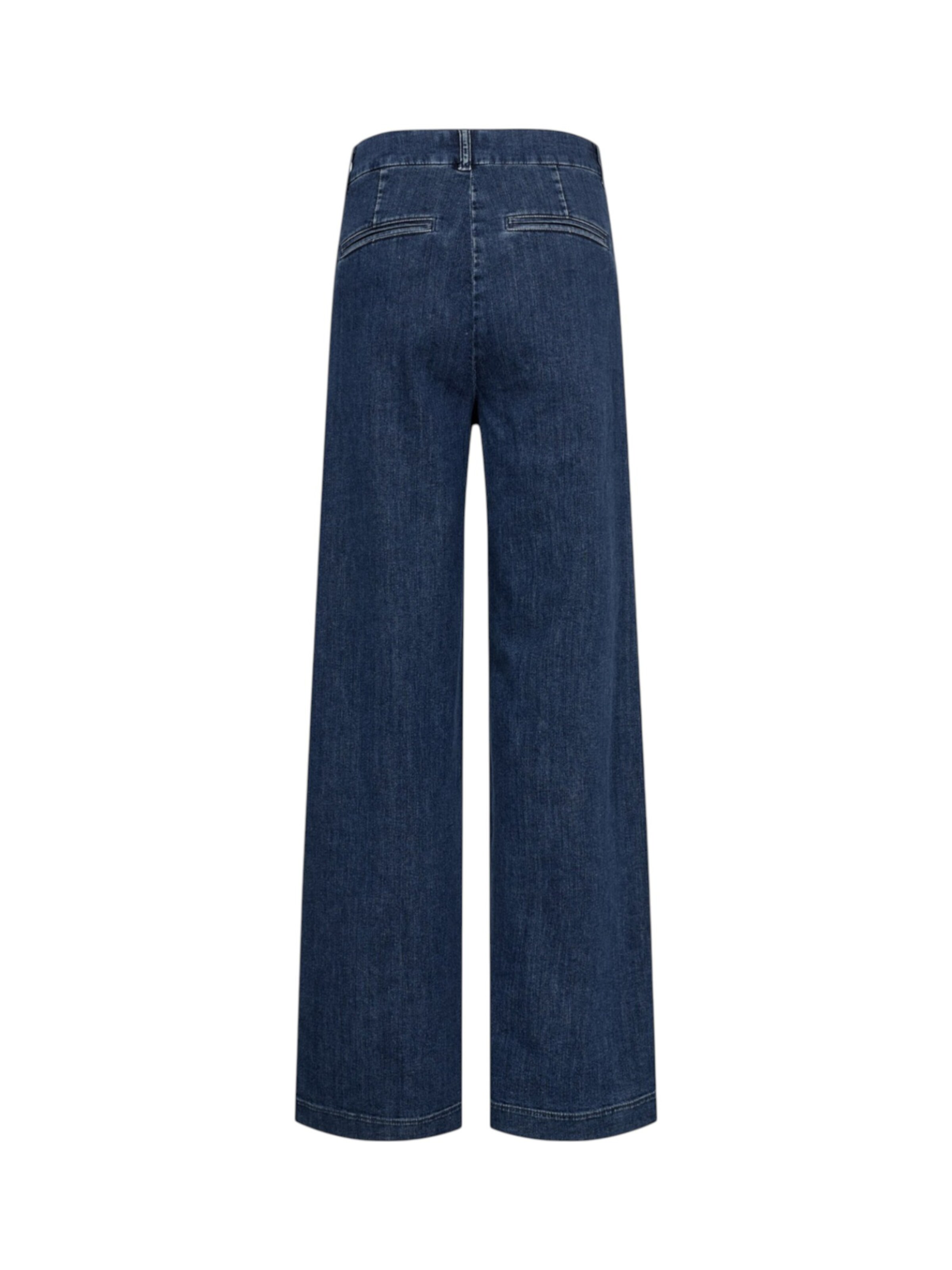 NÜMPH Wide Leg Jeans 'Amber' in Blau