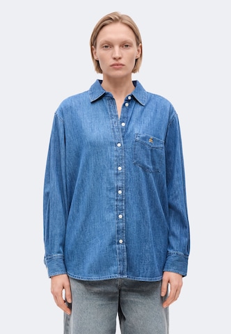 GAP Blouse 'BRANNAN' in Blauw: voorkant