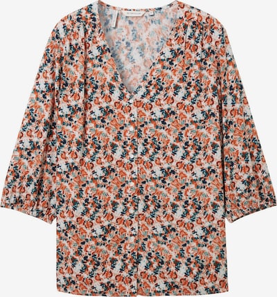 Camicia da donna Tom Tailor Women + di colore navy / giada / arancione / bianco, Visualizzazione prodotti