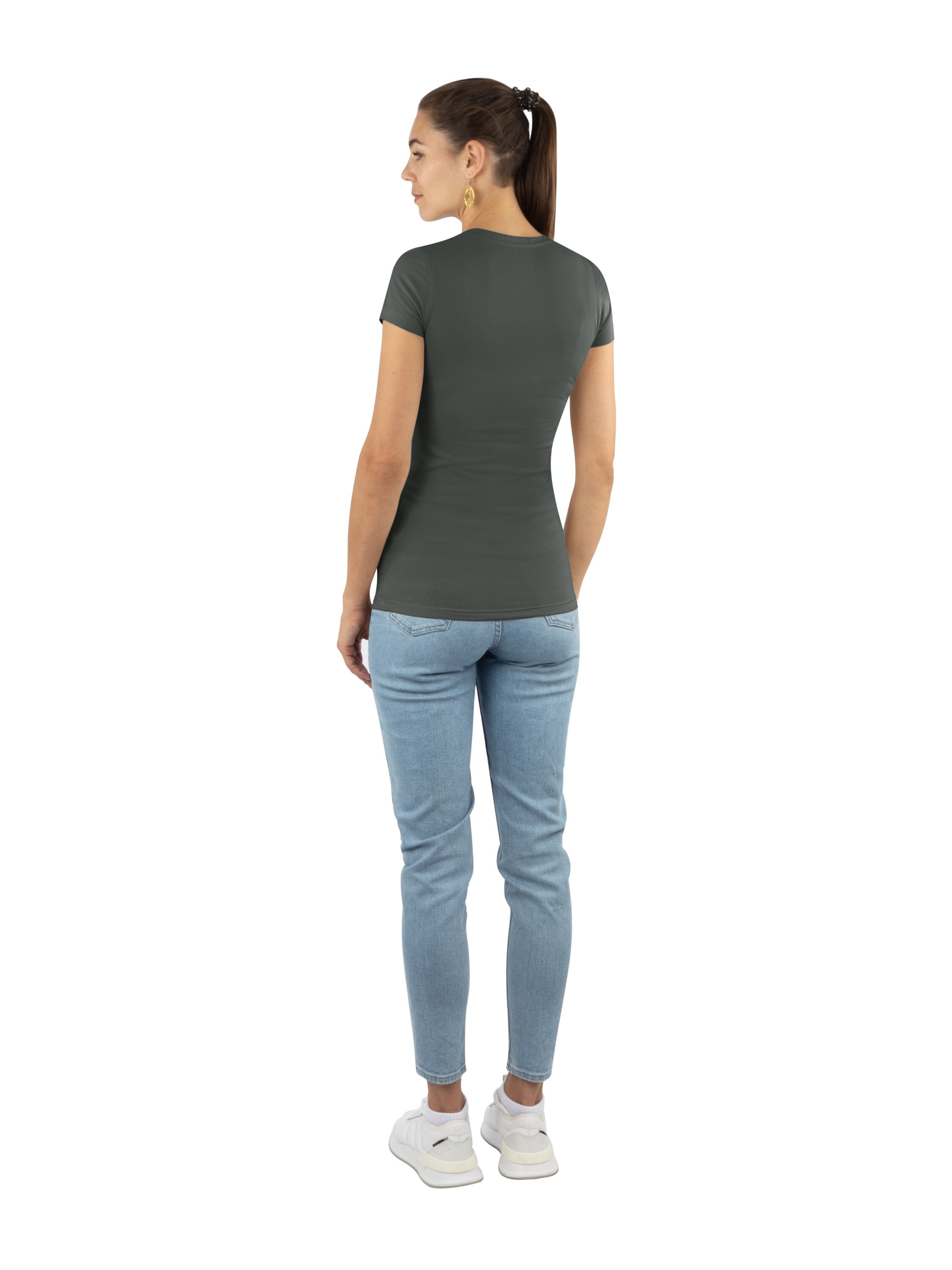 Janice Shirt 'Siena' in Grey