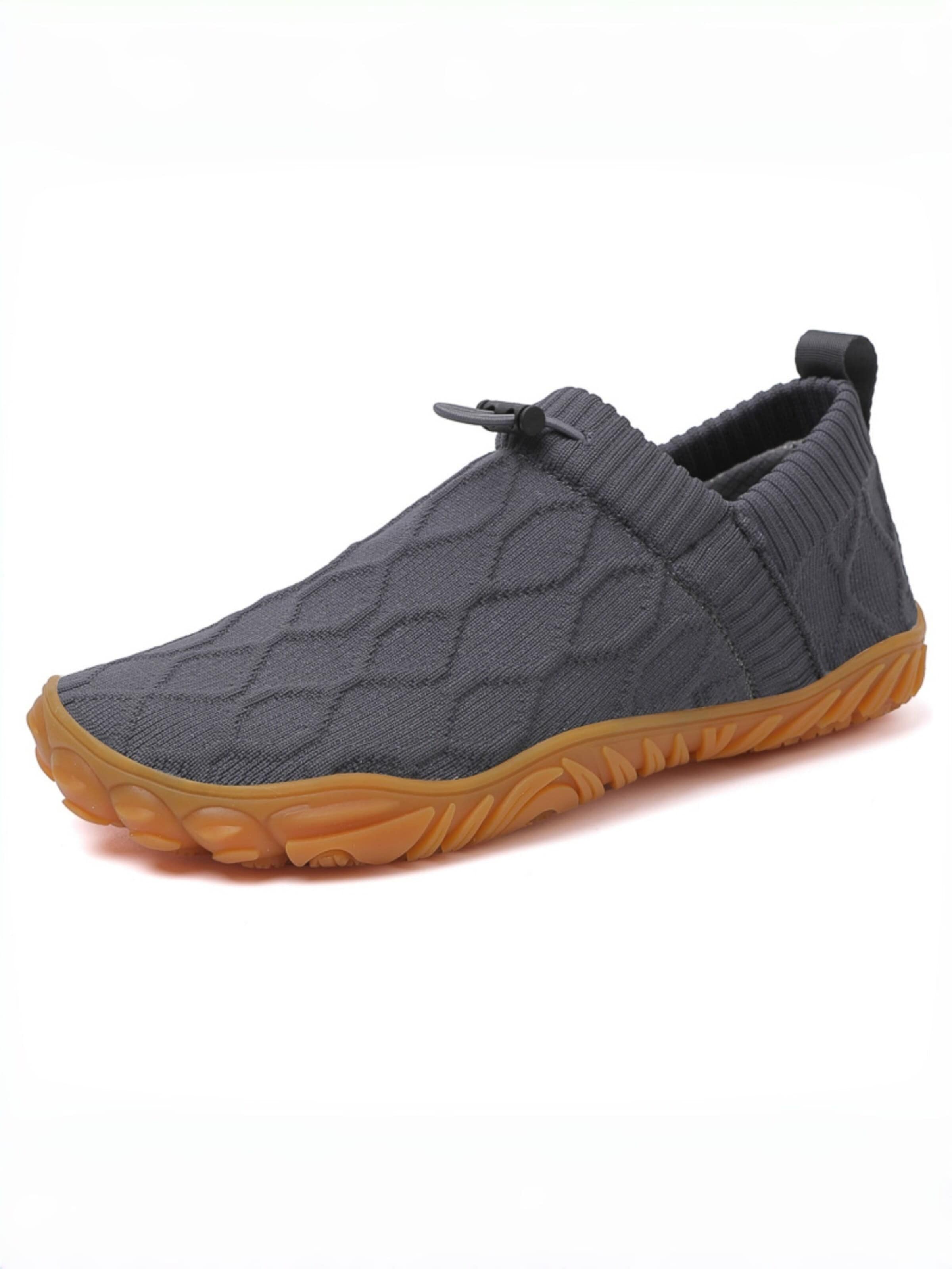 HUSKSWARE Sneaker low 'Herren/Damen Breite Schuhe – Komfortable Weite Passform, Leicht, Atmungsaktiv, Bequem für Alltag & Arbeit'‌‌‌‌‌‌‌‌‌‌ in Grau: Vorderseite