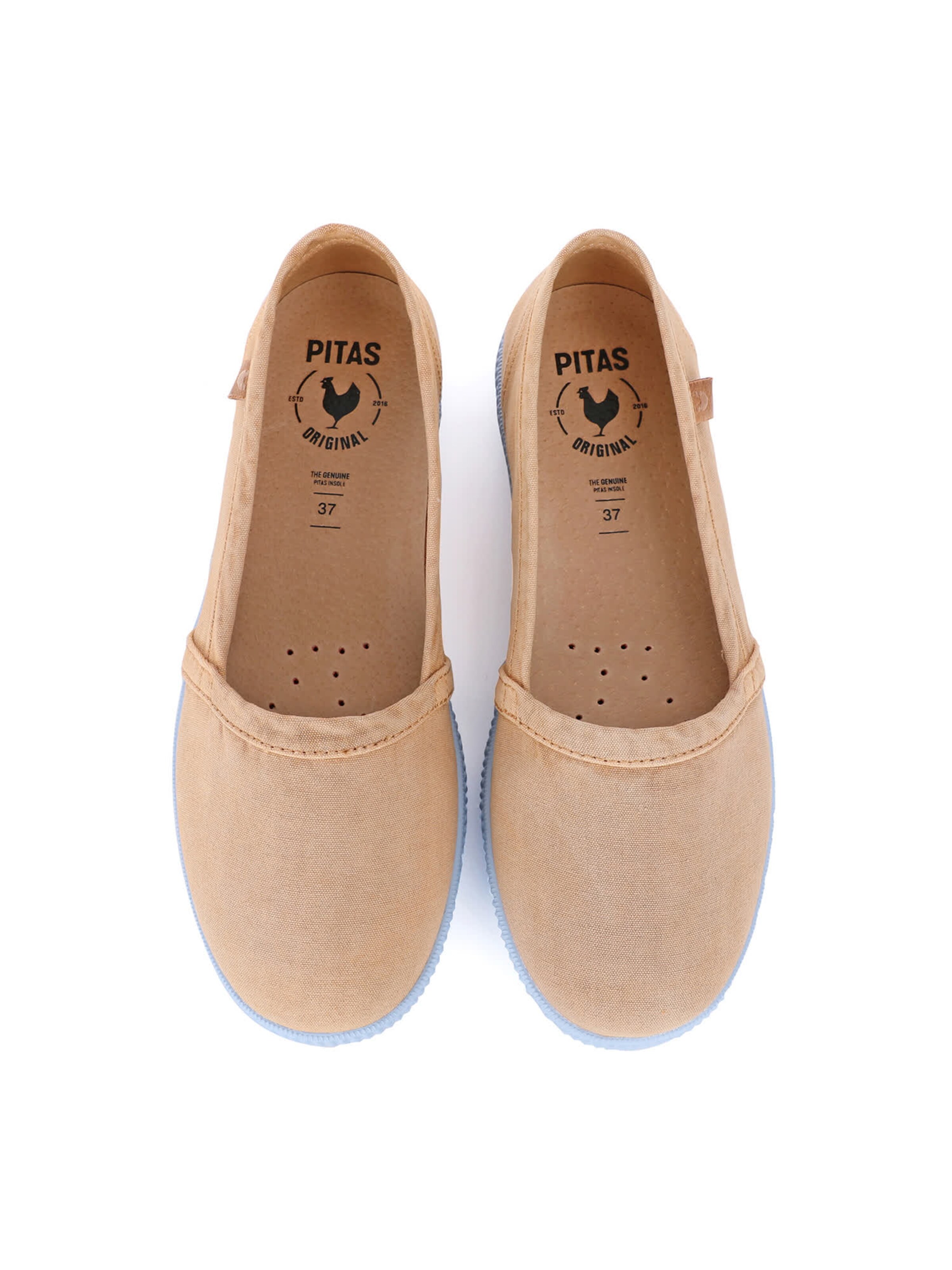 Walk In Pitas Espadrilles 'Camping' in Beige: top