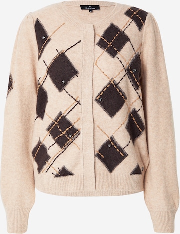 monari Knit Cardigan in Beige: front