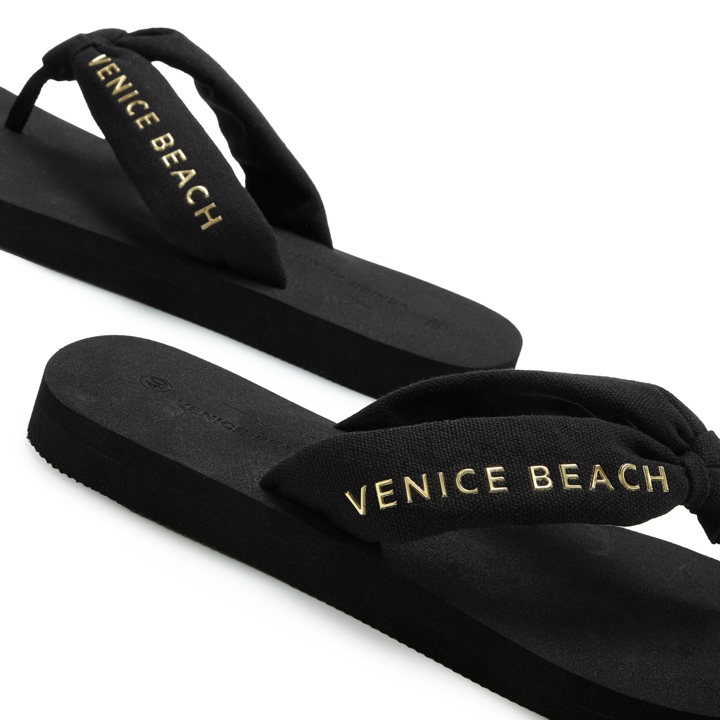 Flip-flops de la VENICE BEACH pe negru