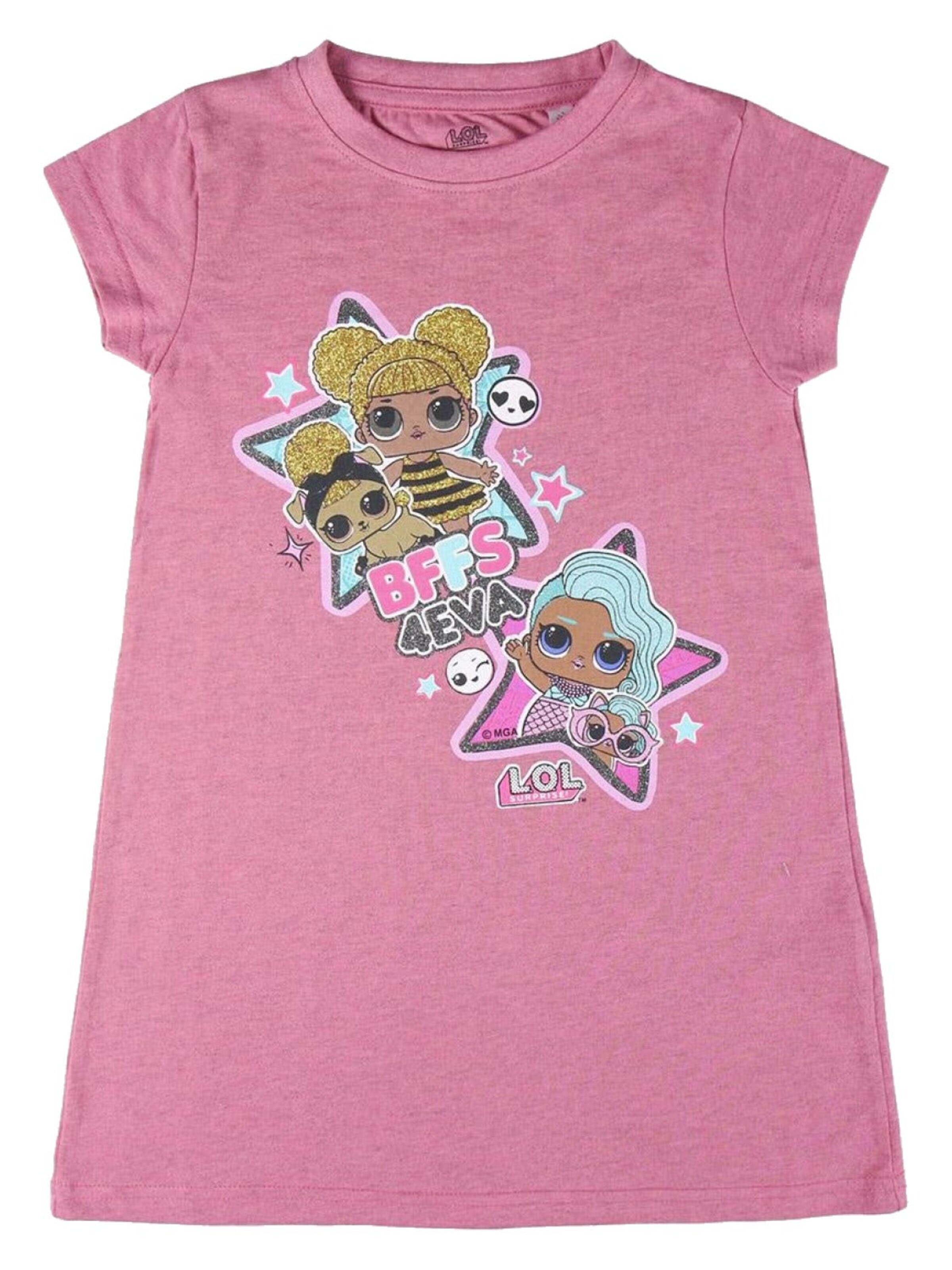 L.O.L Surprise! Dress 'LOL Surprise Jurk Roze' in Pink: front