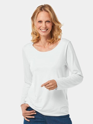 T-shirt Goldner en blanc : devant