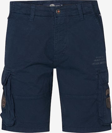 Pantalon cargo 'Shrimp' Petrol Industries en bleu : devant