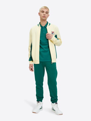 Effilé Pantalon 'Apparel Braives' FILA en vert