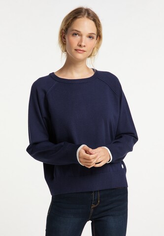 DreiMaster Maritim Pullover in Blau: predná strana