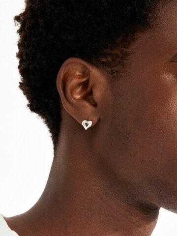 Pilgrim Náušnice 'Iris' – stříbrná