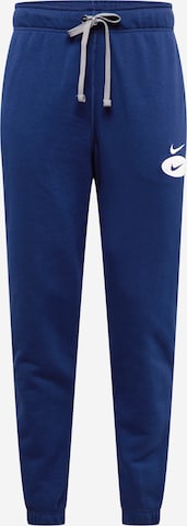 Pantaloni de la Nike Sportswear pe albastru: față