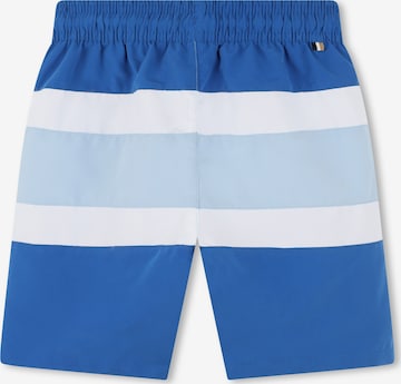 BOSS Kidswear Plavecké šortky - Modrá