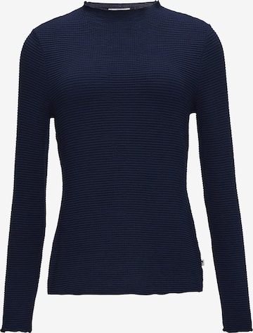 T-shirt comma casual identity en bleu : devant