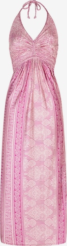 Robe 'Halter dress Guna' Chic by Lirette en rose : devant