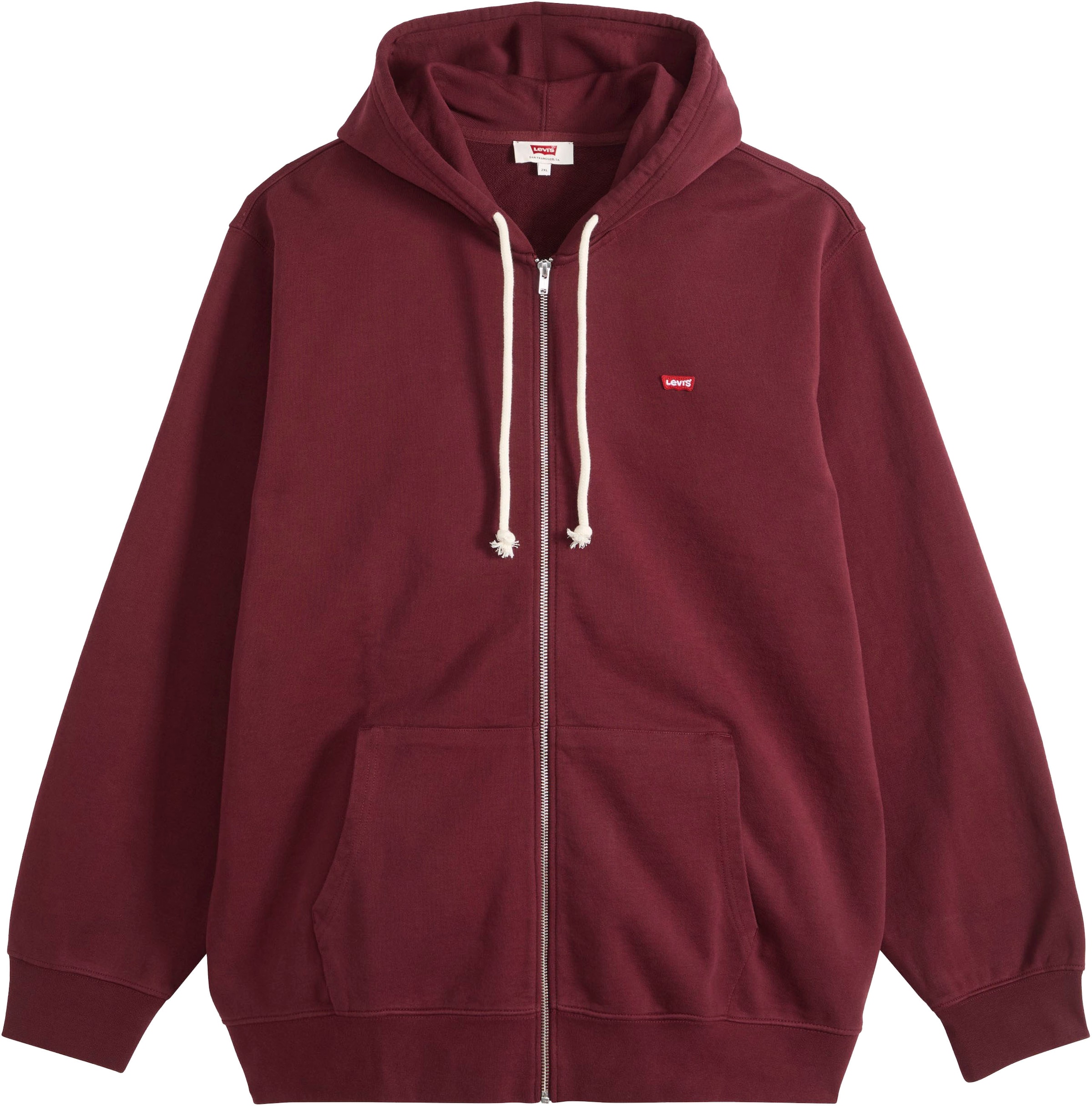 Levi's® Big & Tall Sweatshirt in Red: front