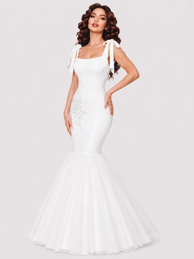 Elena Athanasiadou Cocktailkleid‌‌‌‌‌‌‌‌ in 38-40 in weiß, Produktansicht